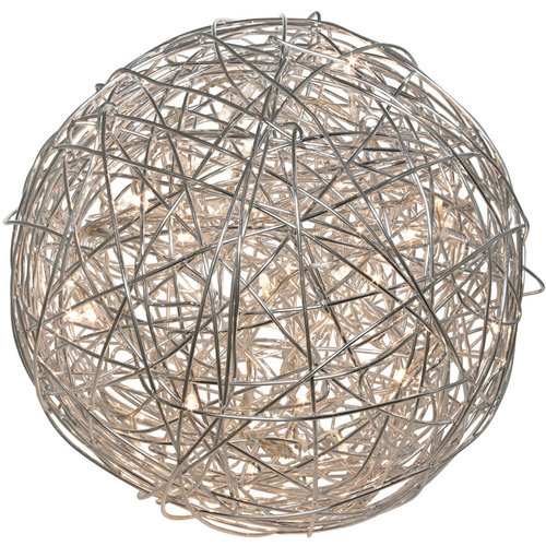 Drahtball, 50 warmweiße LEDs, Ø 300 mm