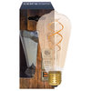 LED-Lampe, Edison-Form, gold getönt E27/5W