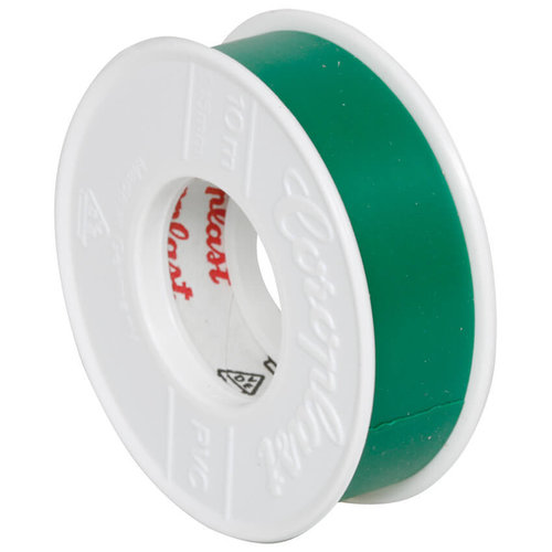 PVC-Isolierband, Breite 15 mm, Länge 10 m grün VE: 20