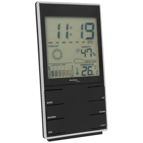 Digital-Wetterstation mit Quarz-Uhr, WS 9120