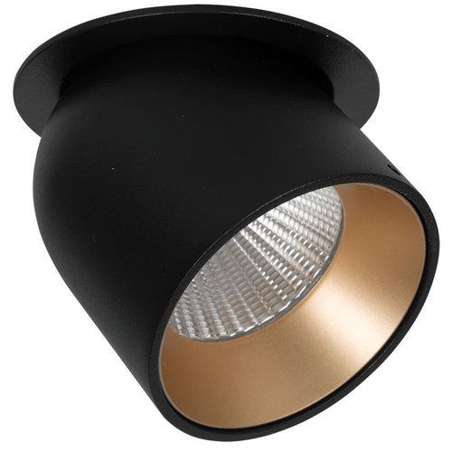 Einbauleuchte LED/9W 680 lm 3000K Design Cup schwarz/gold