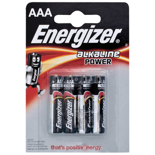 Batterie, Alkali-Mangan, Blisterware Micro, LR03, AAA 1,5V | VE: 4