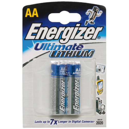 Batterie, Lithium, ULTIMATE, Blisterware Mignon, L91, AA 1,5V | VE: 2