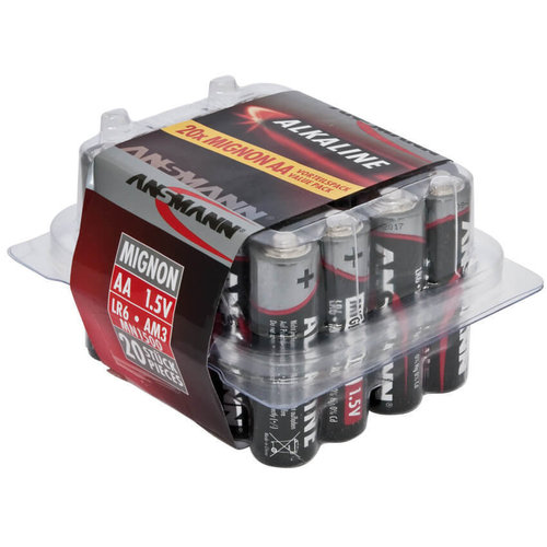 Batterie, Alkaline-Mangan Mignon, LR6, AA 1,5V | VE: 20