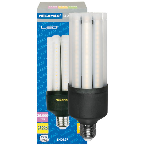 LED-CLUSTERLITE matt E27/27W(167W) 2800K 2800 lm