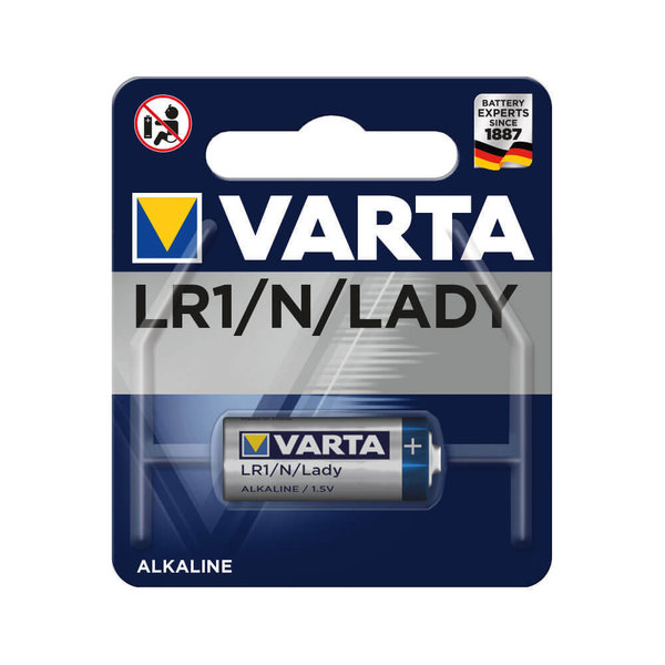 Batterie, PROFESSIONAL, Alkaline, Blisterware Lady, LR1 1,5V | VE 1