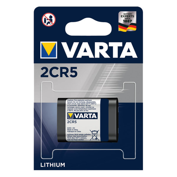 Batterie, PROFESSIONAL, Lithium, Blisterware 2CR5 6V | VE 1