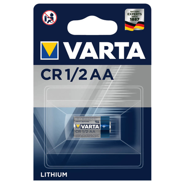 Batterie, PROFESSIONAL, Lithium, Blisterware  CR1/2AA 3V | VE 1