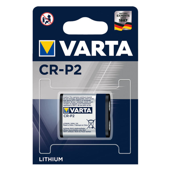 Batterie, PROFESSIONAL, Lithium, Blisterware CR P2 6V | VE 1