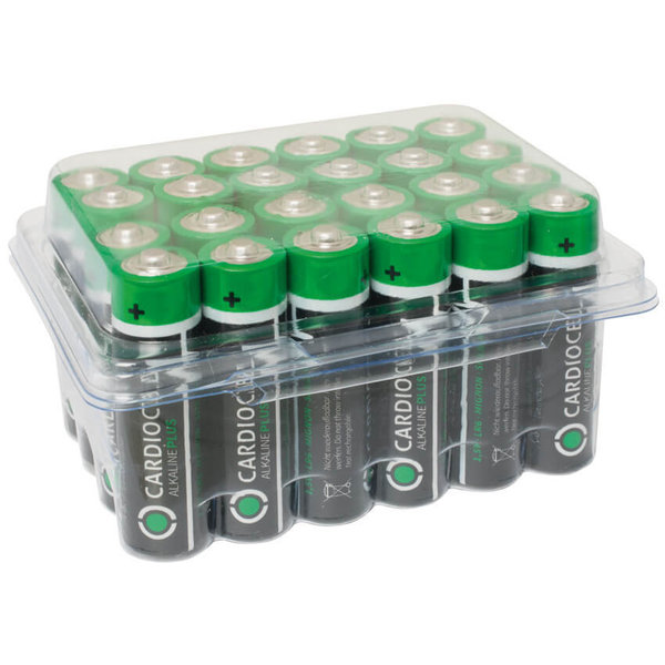 Batterie, Alkaline, in Klarsichtbox Mignon, LR6, AA 1,5V | VE: 24