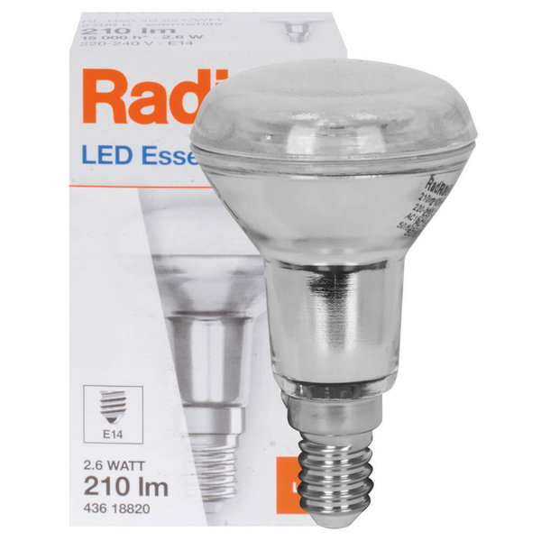 LED-Reflektorlampe, R50, E14/2,6W (40W), 210 lm, 2700K